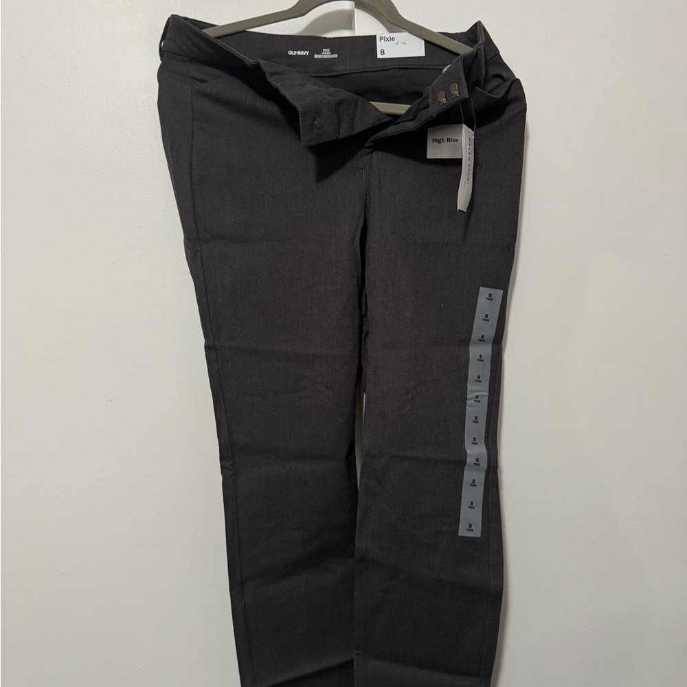 Old navy dark gray pixie pants